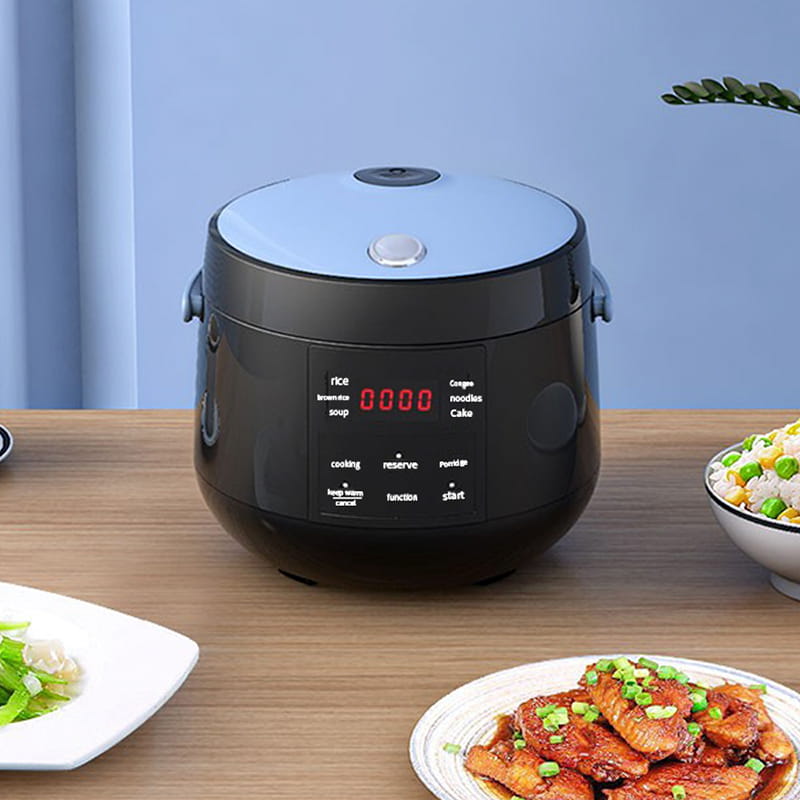 Small Rice Cooker 1-2 Person With Steaming Basket 1.2l Mini Electric Rice  Cooker 220v Small Multicooker Kitchen Appliances