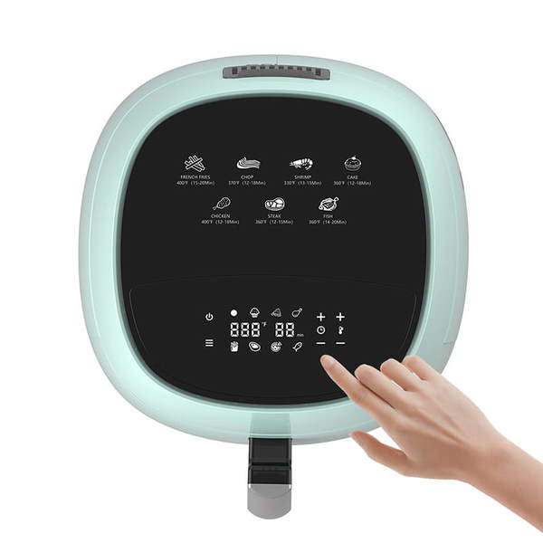 Quick Start Cooking Electrical Touch Screen Presets Menu Air Fryer