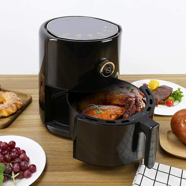 Fashion Design Smart Cooking Touch Display Oil Free Presets Menu Air Fryer