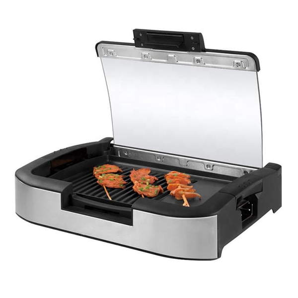G25 Silver Portable 1800W Double Contact Grill