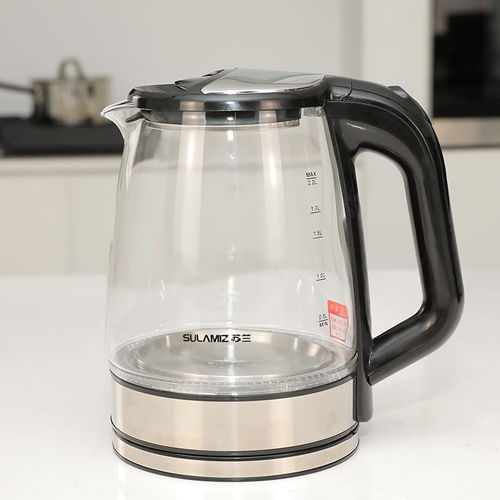 Electric Glass coffee kettle 1.7L