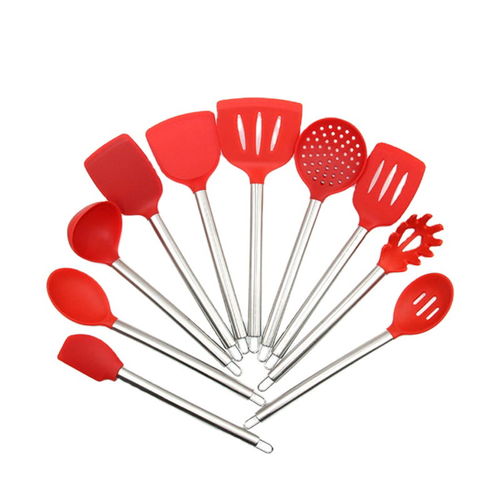 Kitchen silicone cooking utensils Set Tool